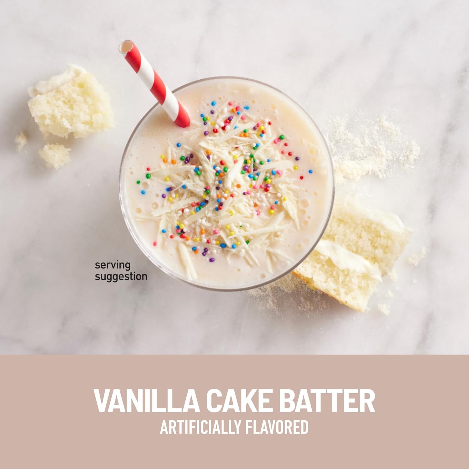 image:imageSlimFast Keto Meal Replacement Powder Keto Meal Replacement Shake Low Carb Whey Protein Collagen Protein Grass Fed Butter Weight Loss Shakes Powder Gluten Free Vanilla Cake Batter 10 ServingsVanilla Cake Batter