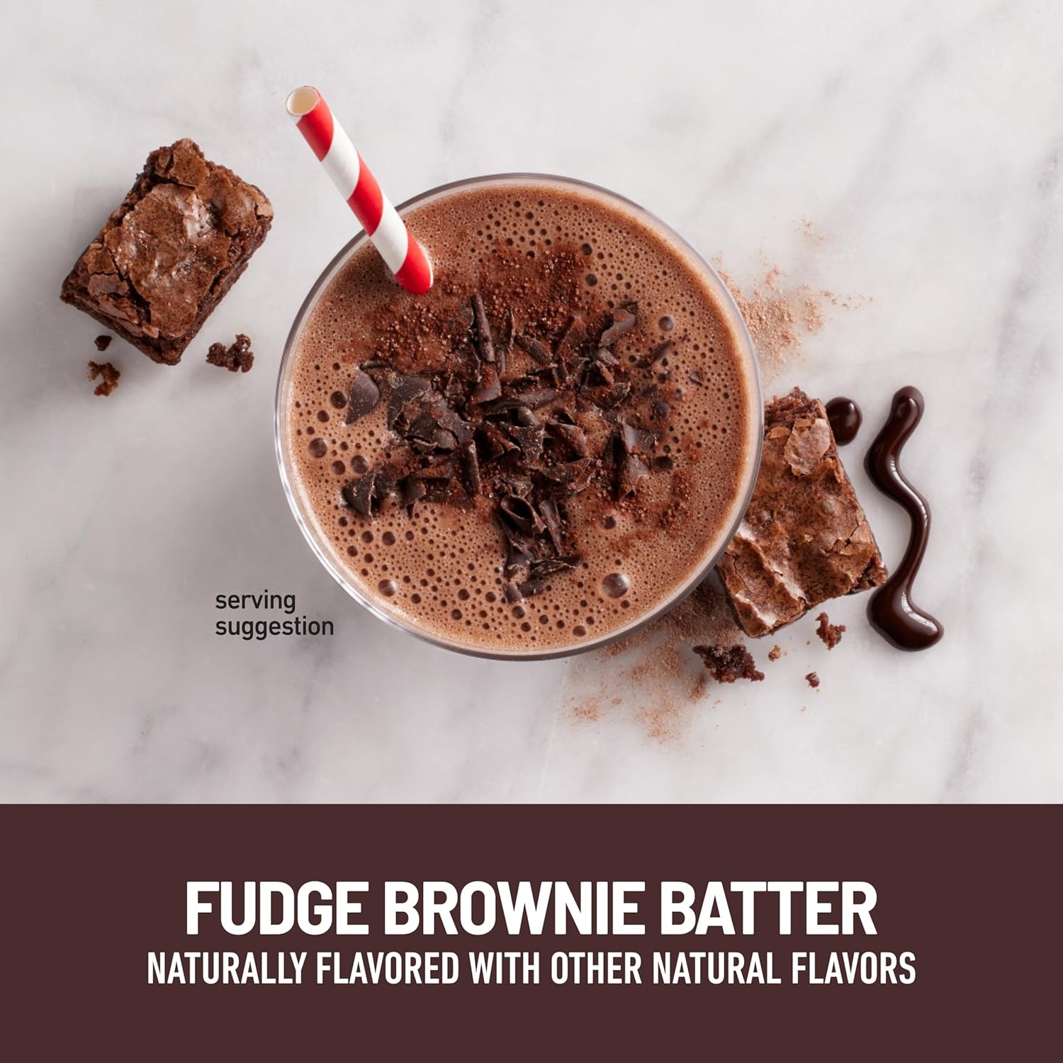 image:imageSlimFast Keto Meal Replacement Powder Keto Meal Replacement Shake Low Carb Whey Protein Collagen Protein Grass Fed Butter Weight Loss Shakes Powder Gluten Free Vanilla Cake Batter 10 ServingsFudge Brownie Batter