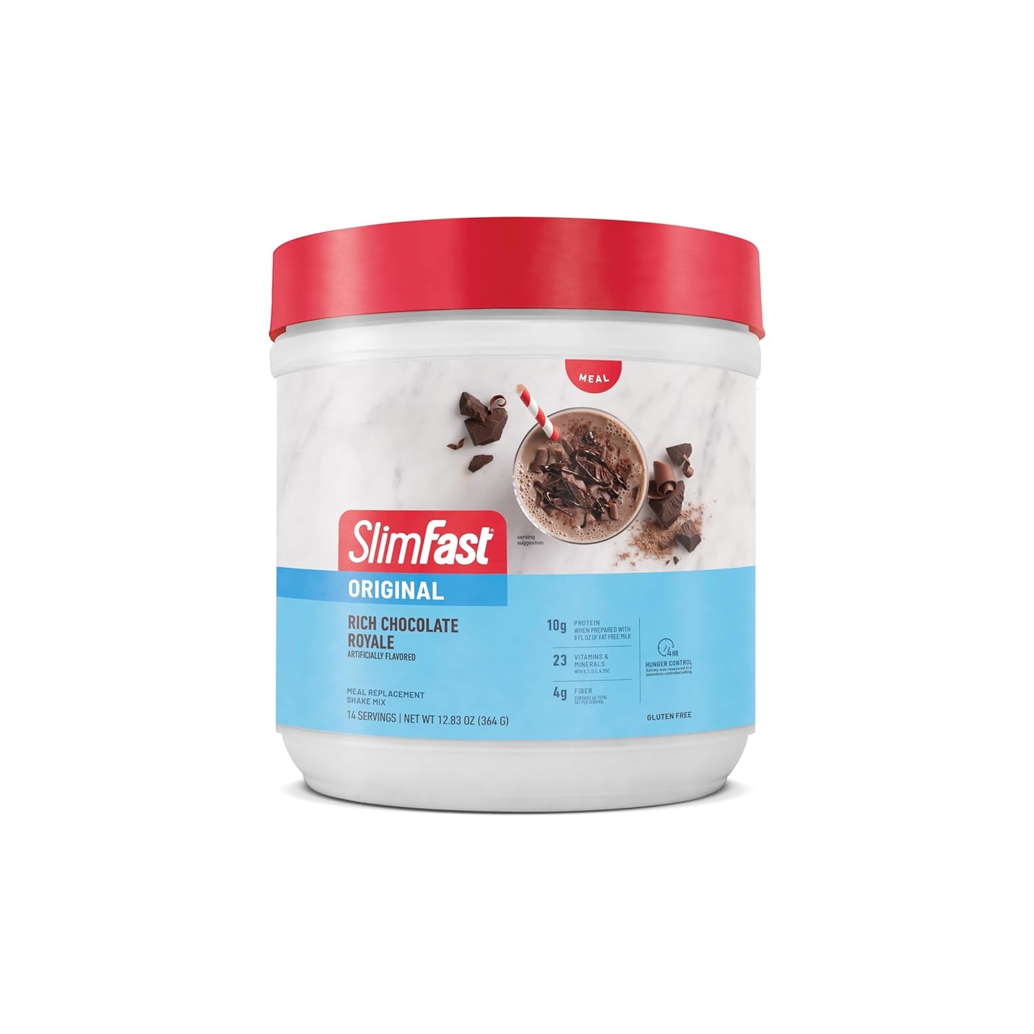 image:imageSlimFast Meal Replacement Powder Original Strawberries amp Cream Weight Loss Shake Mix 10g of Protein 14 Servings Pack of 3 Packaging May VaryRich Chocolate Royale