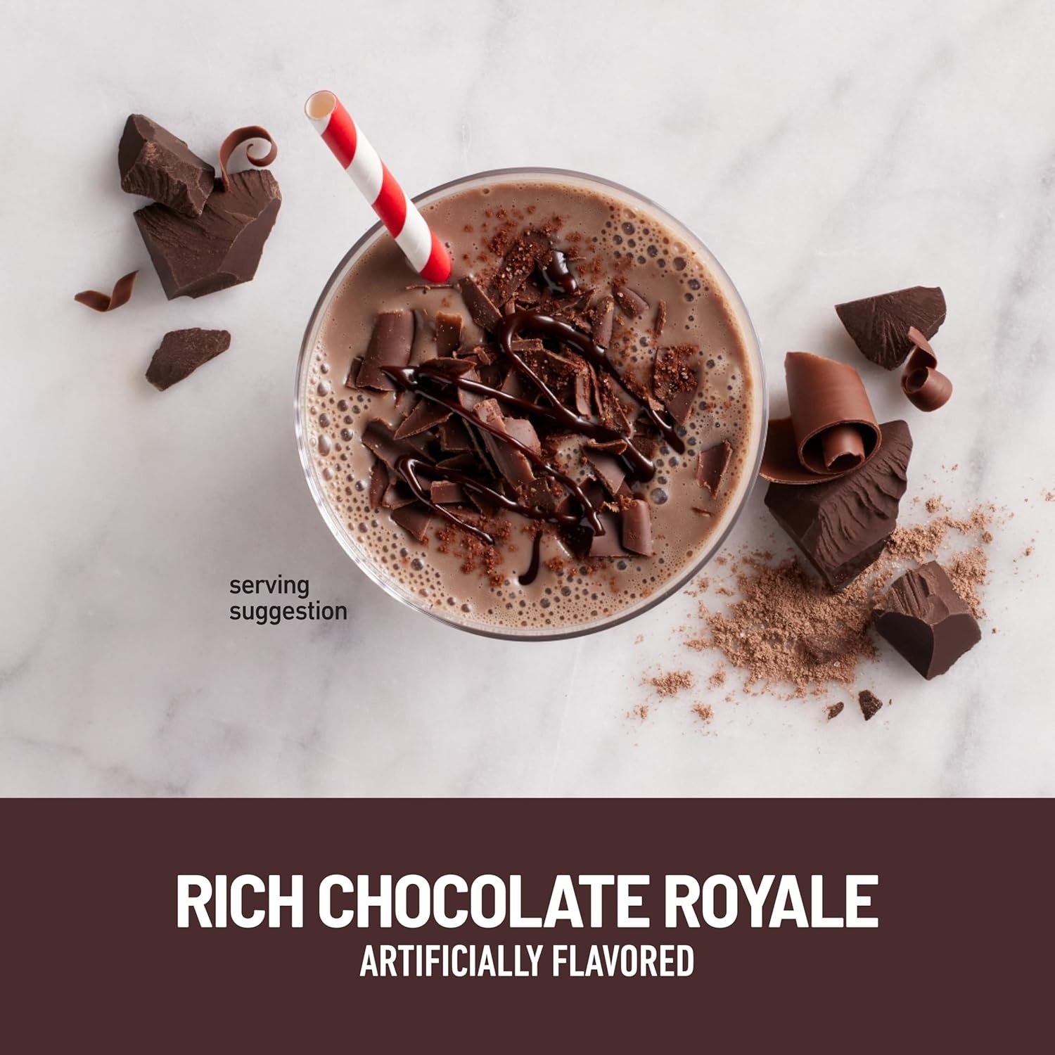 image:imageSlimFast Meal Replacement Powder Original Strawberries amp Cream Weight Loss Shake Mix 10g of Protein 14 Servings Pack of 3 Packaging May VaryRich Chocolate Royale