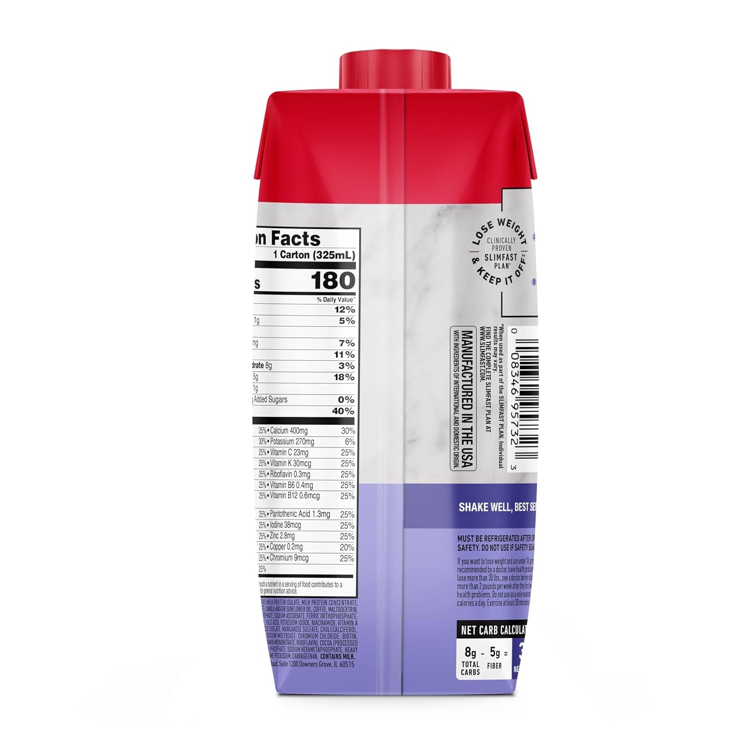 image:imageSlimFast Protein Shake NEW Mocha Latte 20g Protein Meal Replacement Shake Ready to Drink High Protein with Low Carb and Low Sugar 24 Vitamins and Minerals 11 Fl Oz Pack of 12
