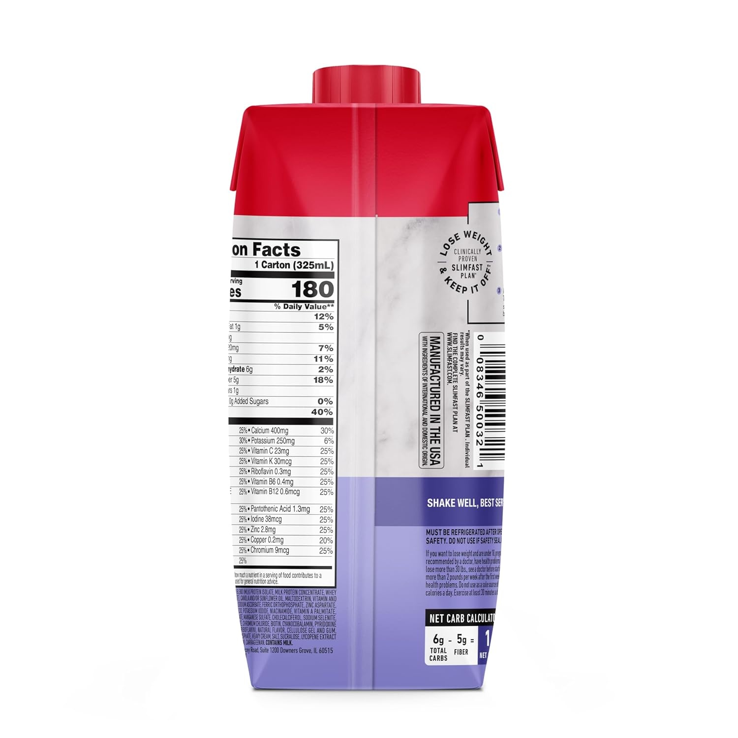 image:imageSlimFast Protein Shake Strawberry 20g Protein Meal Replacement Shake Ready to Drink High Protein with Low Carb and Low Sugar 24 Vitamins and Minerals 12 Count Pack of 1 Packaging May Vary11 Fl Oz Pack of 12